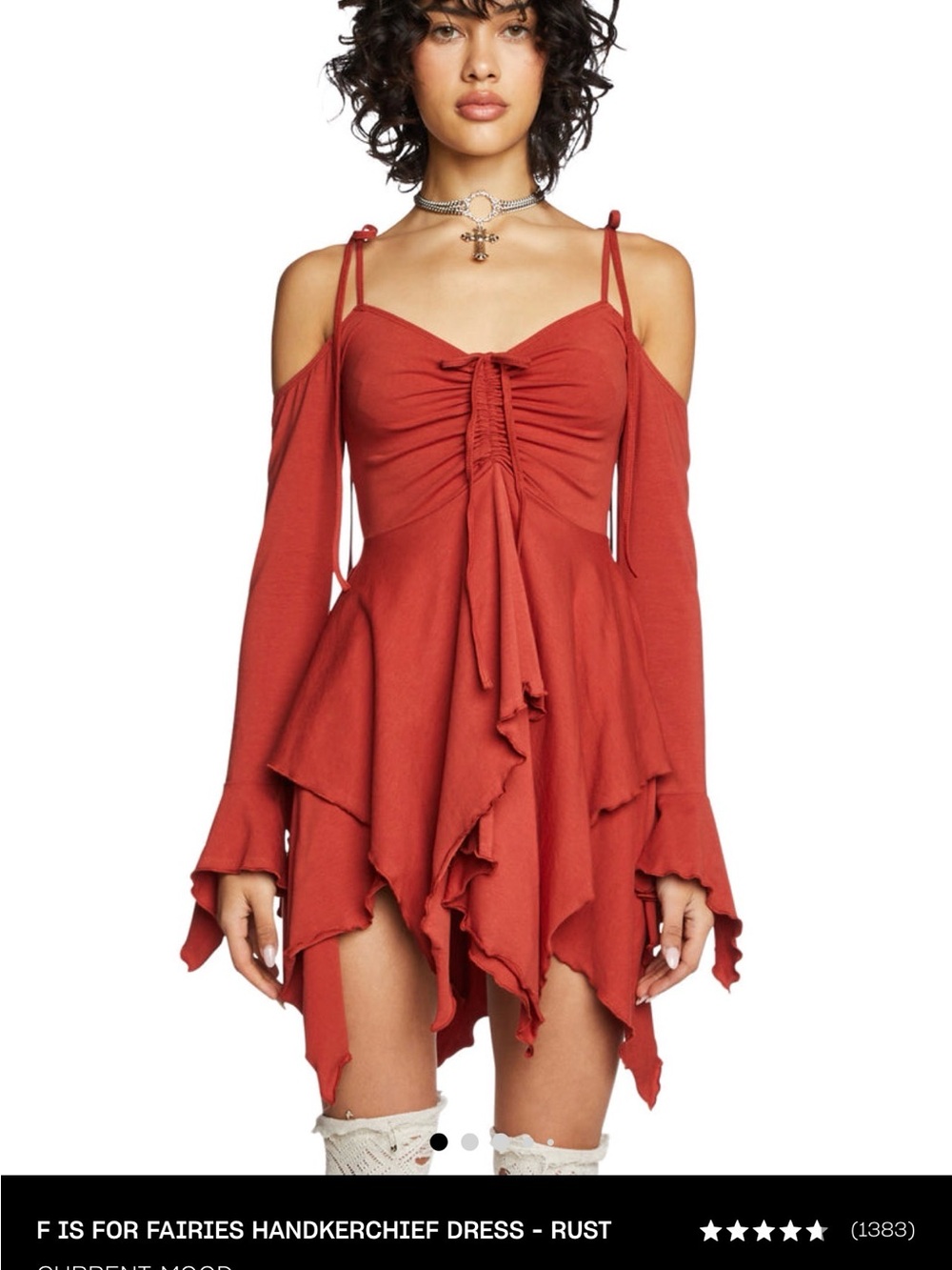 Current Mood fairy Handkerchief dress